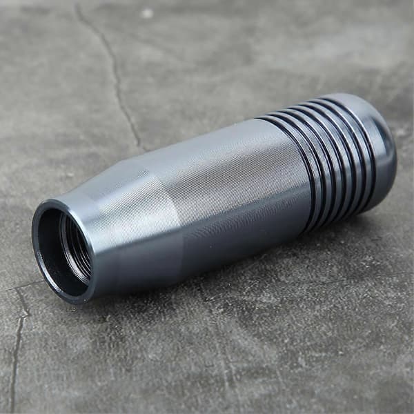 Gearknophoved Universal Skifteknapper med Adapter til Manuel Gearkasse Skifter Biler Titanium