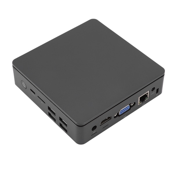 Mini PC 4GB RAM 64GB ROM Z8350 CPU RGB Trådbunden WIFI Trådlös Anslutning Mini Stationär Dator för Windows10 100‑240V EU-kontakt