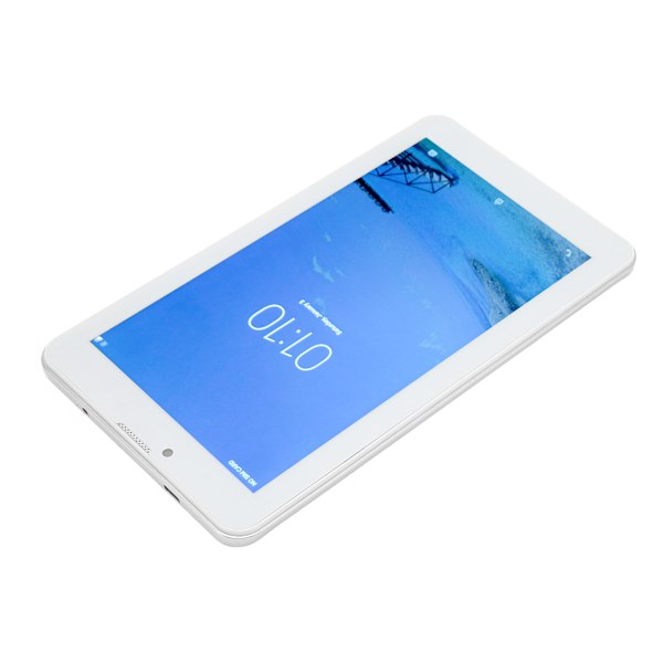 7-tums surfplatta för Android 10.0 2GB RAM 32GB ROM 8-kärnig CPU 2.G 5G WIFI HD IPS-skärm Bärbar surfplatta för kontor 100–240V Blå AU-kontakt