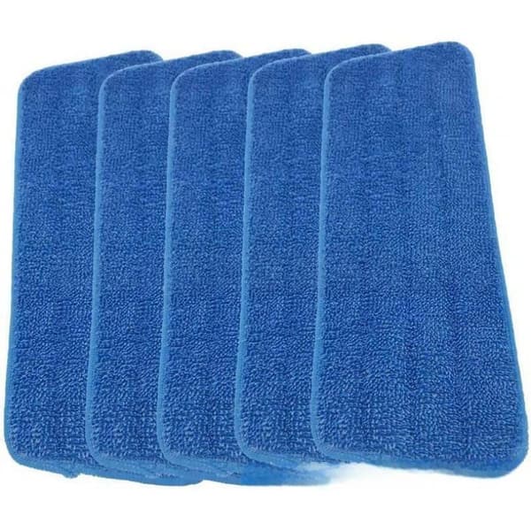 Förpackning med 5 ersättningsmoppdukar kompatibla med Bona-moppar Pack of 5