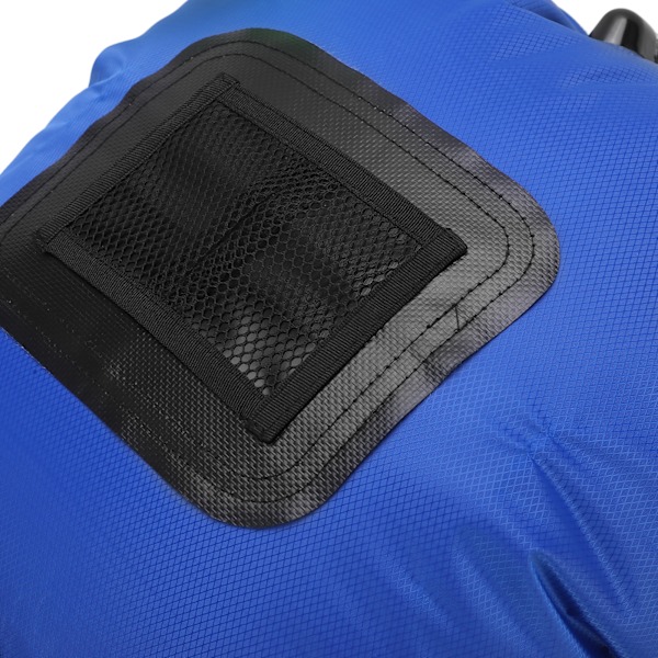Solarduschväska för utomhusbruk, soluppvärmd campingduschväska med värmeabsorberande design, slitstarkt material, bärbar dusch för strand, simning och