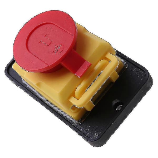 Kjd12 250v 4-pin vanntett magnetisk start-stopp nullspenningsutløser trykknappbryter