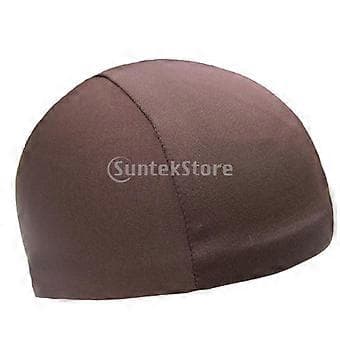 Svedhue Justerbar Cykelhat Skull Cap Hjelmforing (Brun)