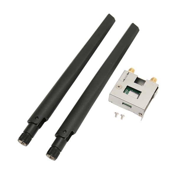 Trådlöst WiFi-adapterkort M.2 NGFF 2.4Ghz 5Ghz 3000Mbps 802.11 AX Dual Band WiFi-adapterkort för M10H X299 Z170I B550I