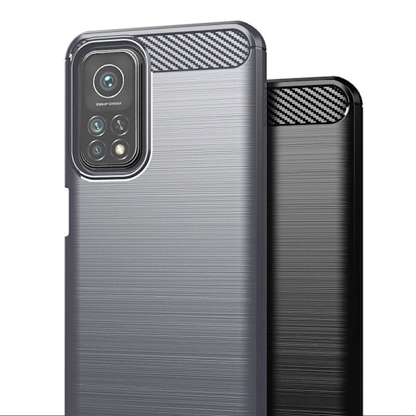 Stöttåligt Armor Carbon TPU-skal Xiaomi Mi 10T/10T Pro - fler fä Blå Blå