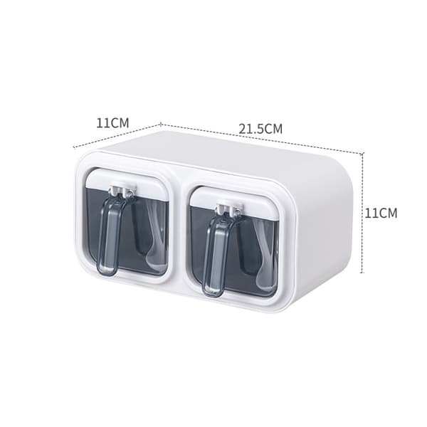 To rom: 21,5*11*11cm, veggmontert krydderboks, 1 stk