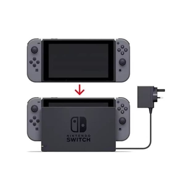 Original Nintendo Switch TV-dock, bærbar Nintendo Switch TV-dock (kun Switch TV-dock)