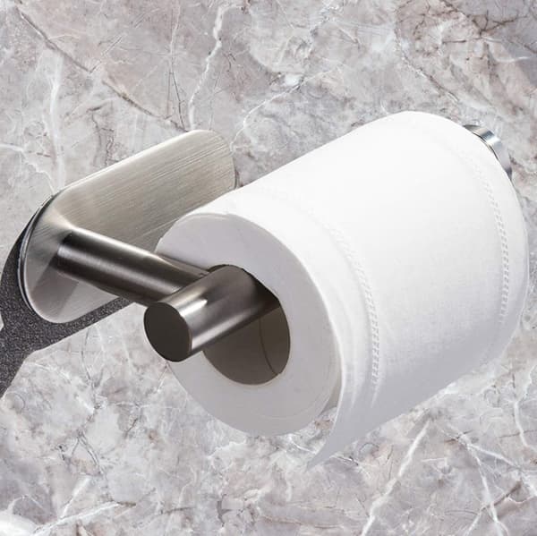 Toiletpapirholder Rustfrit Stål Papirhåndklædeholder Uden Hul
