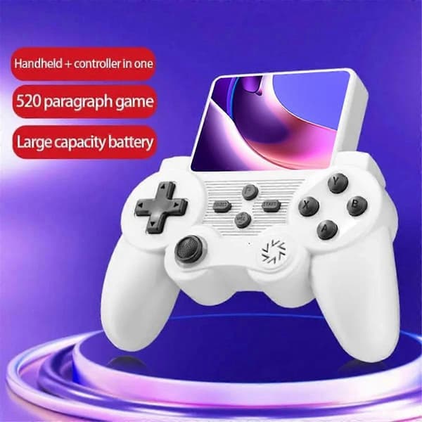 Handhållen Spelkonsol Skärm Integrerad 520 Spel Klassiska Retro Arkadspelskontroller för Barn Present C