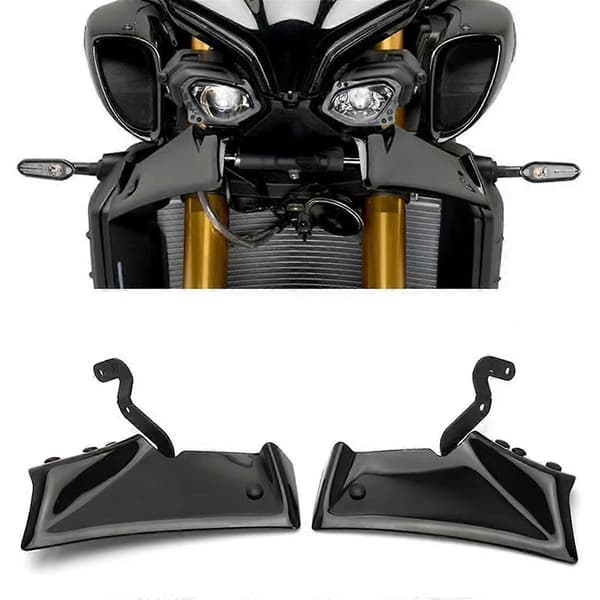 Motorcykel Forhjul Næse Downforce Kåbe Spoiler Cover til MT10 Mt10 SP 2022-2024, A