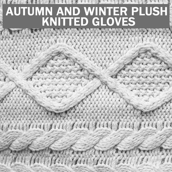 Faux Fur Håndledsvarmere - Fingerløse Armvarmere til Kvinder Vinter Elastiske Handsker Akryl Handsker Lange Handsker Light Gray