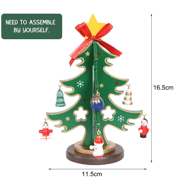 Artificial Christmas Trees Decorations Wooden Christmas Tree