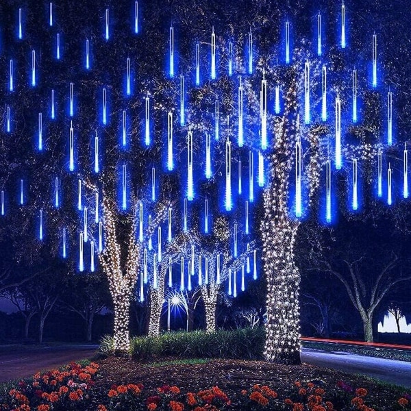 Christmas Lights Outdoor, Meteor Shower Lights Falling Rain