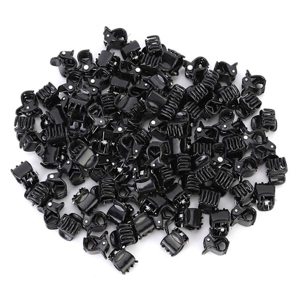 Hårklämmor för kvinnor flickor Mini hårklämmor Plastklämmor med halkfria grepp Starkt grepp Hållbart plastmetallmaterial Inte lätt att bryta Håll