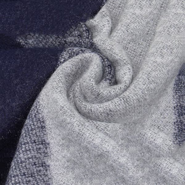 Herre Halstørklæde Sort Grå Vinter Tyk Imitation Cashmere Herre Halstørklæde Med
