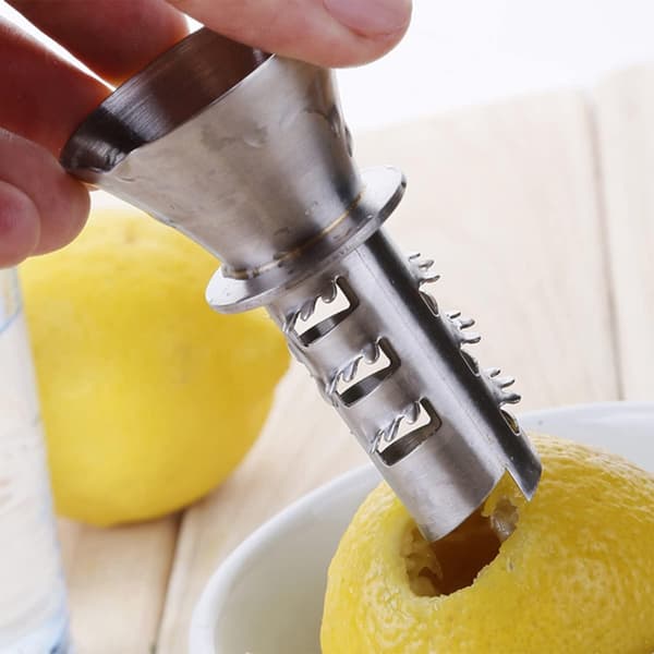 Best Utensils Manuell sitronpresse i rustfritt stål
