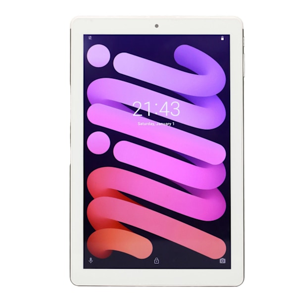 10-tums Tablet IPS HD-skärm 4GB RAM 256GB ROM Stöd WIFI 3G-nätverk för Android 11 Tablet 100‑240V Grön EU-kontakt