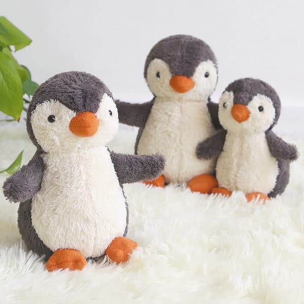 Pehmolelu - Hug'ems - Pingviinivauva - 18 cm