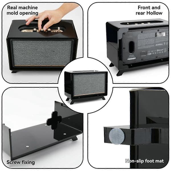 Retro Akryl Borddisplay Stand til Acton III Bluetooth Højttaler Organiser og Fremvis