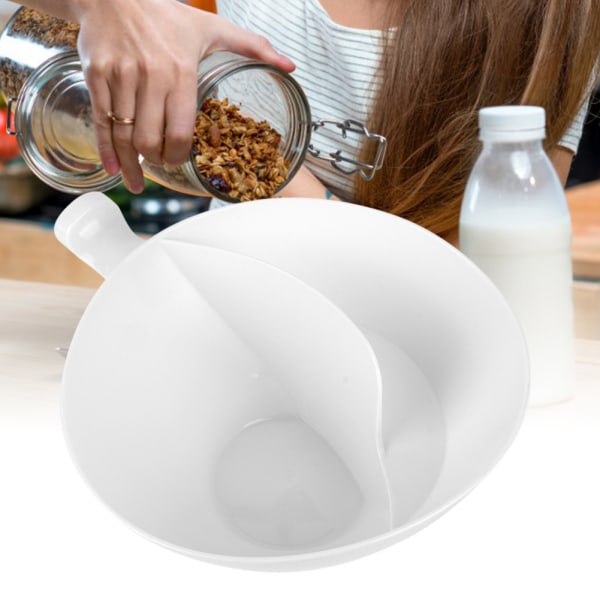 Separerad skål med handtag Hem Snacks Cereal Skål