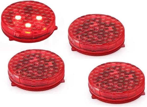 4-pack Universal Anti-kollisions Bil Dörrlarm LED Säkerhetsljus