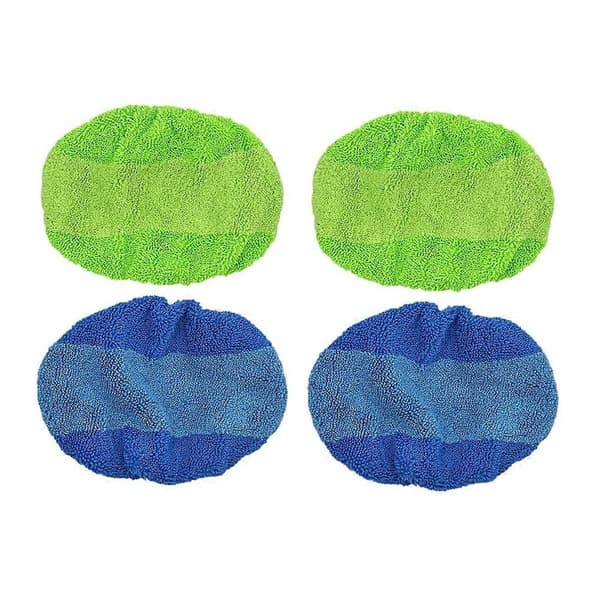 4 STK til fejemaskine mikrofiber genanvendelig moppepude gulvrengøring moppetilbehør