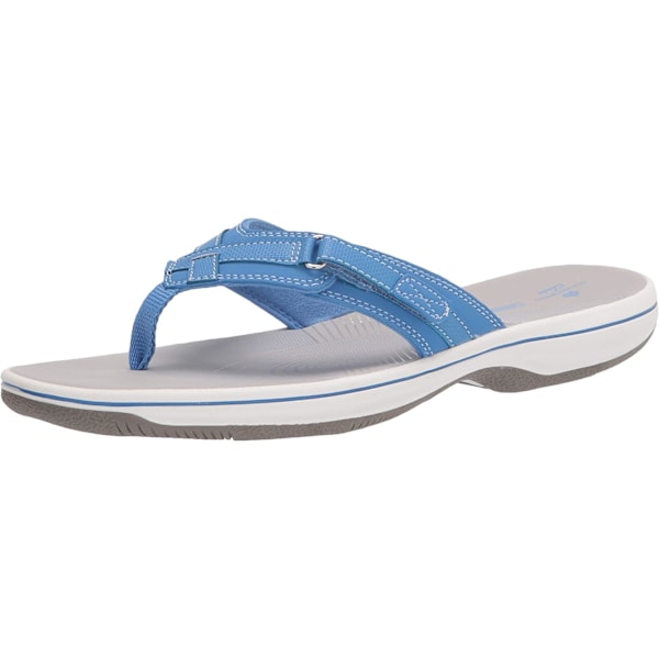 Tåseparator damsandaler med bekväm kilklack sommarsandaler plattform tofflor halkfria flip-flops 6.5