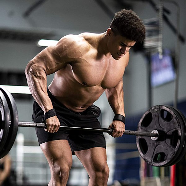 Lyft handledsremmar för tyngdlyftning, Bodybuilding,