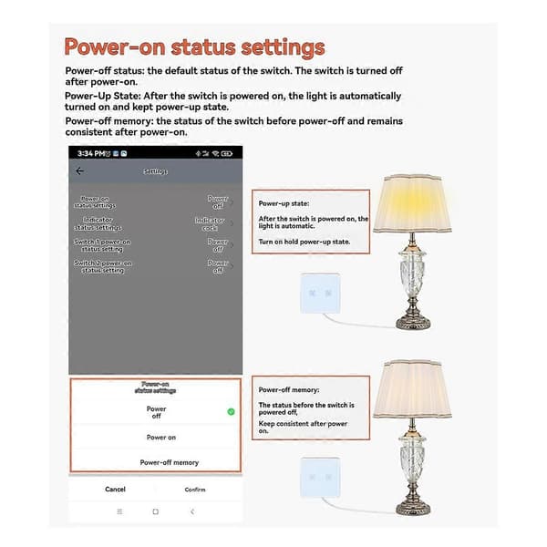 Zigbee lysbryter med aluminiumsramme glass berøringsbryter fungerer med Tuya Alexa Home Assistant kontroll 1-veis