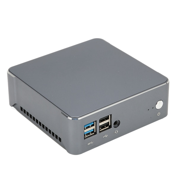 Mini PC 12GB 256GB Dubbel DDR4 2.4G 5.0G Dubbelband WiFi Enkla Mini Stationära Datorer för Spel Hemmakontor 110‑240V EU-kontakt