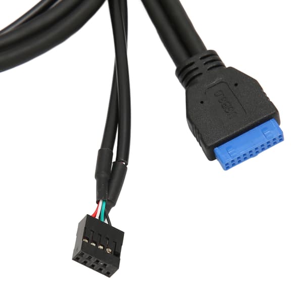 Fronttilgængeligt USB 3.0 Hub 8 Port Udvidelseskort Med 19Pin Interface Hurtig Overførselshastighed Hot Swapping Stabil Forbindelse Til 5.25 Tommer Optisk