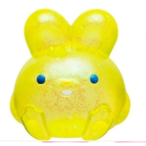 NeeDoh Jelly Hops Glitter Bunny Squeeze Toy - Gul