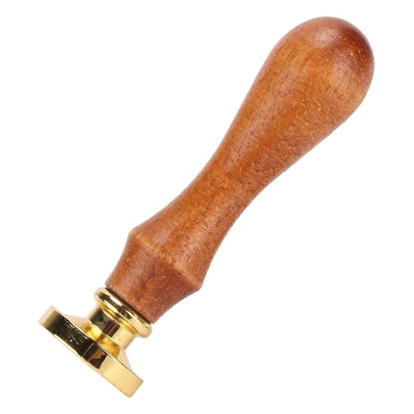 Voksseglstempel Enkel installasjon Enkelhet DIY Klassisk forsegling for konvolutter Invitasjoner Bryllupspynt Lykke til