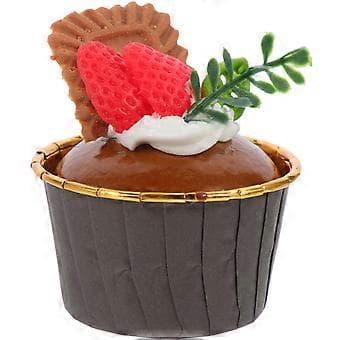 Falsk Cupcake Modell Dekor Simulerad Dessertmodell Bedårande Liten Falsk Cupcake Dekor