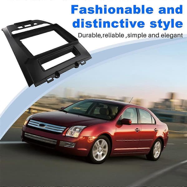 10.1 Bilradio Fascia Rammeadapter for 2009-2012 2 Din Dash Android Mp5 Panel Rammesett Svart