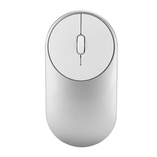 Trådløs Bluetooth-mus til computerlaptop, dobbelt USB RF og Bluetooth optisk mus med højpræcisionssensor, multi-enhedskompatibilitet lydløs