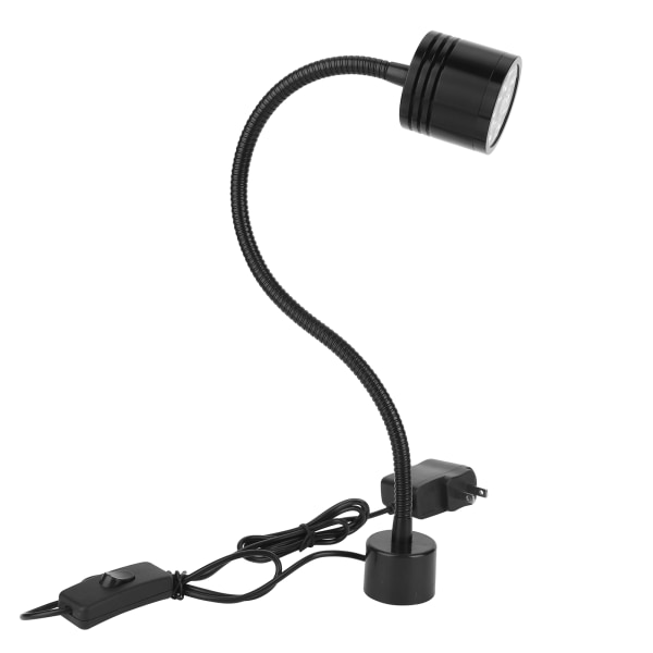 UV LED limhärdande lampa Arbetslampa med magnetisk bas för färgdetektering USA 110‑220V