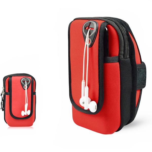 Vattent�t Armbandsv�ska Sport Fitness H�rlursing�ng Premium Blå Blå
