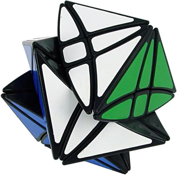 Magic Star Cube Svart Irreguljär Kub (Rex Cube)