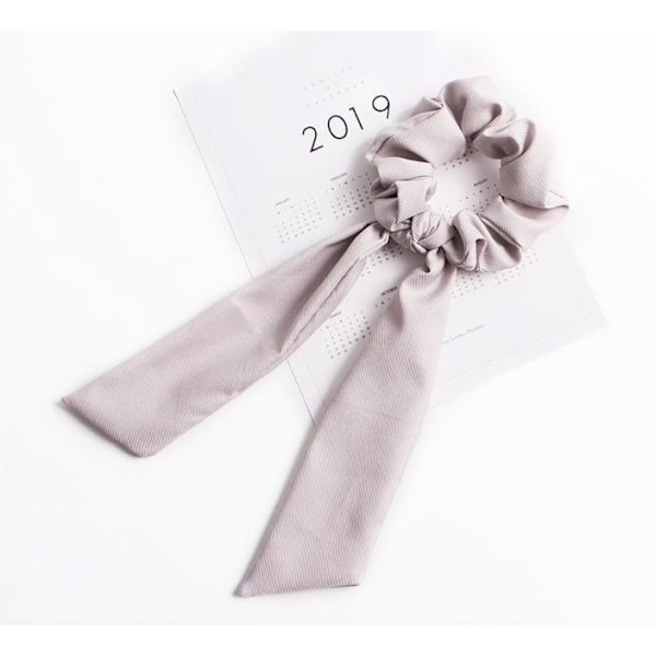 Hårsnoddar , hair Scrunchies med scarf, hårband, Hair bands Beige Beige