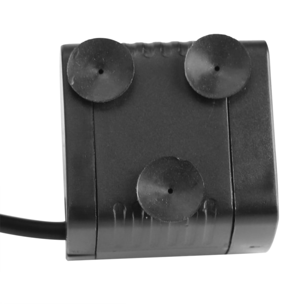 Solpanel-driven vattenfontänpump fiskdamm pool