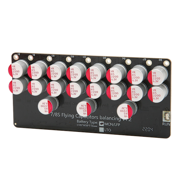 Batteri Aktiv Balanser Balanserad Energiöverföring 8 Strängar NCM LFP 2.2V till 4.5V Batteri Aktiv Utjämnare