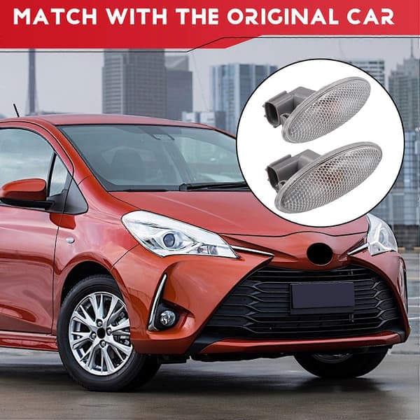 2 STK Sideblinklys Sidelys 81730-02090 for Yaris