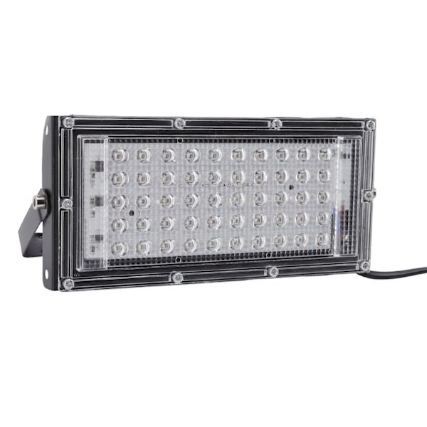 UV-strålkastare 50W LED-aluminium fluorescerande scenlampa för Halloween-fest EU 220 V
