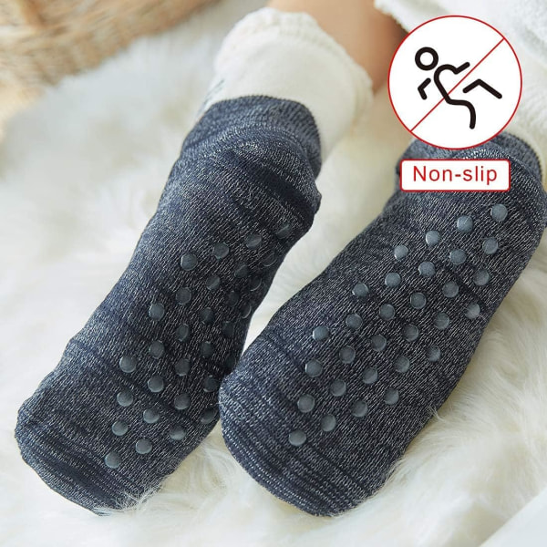 Chaussette de Noel, Chaussettes Hiver Femme, Antidérapantes