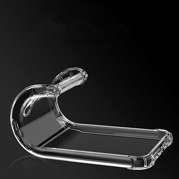 iPhone X/Xs silikon Shockproof Skal extra stöt tåligt Transparent