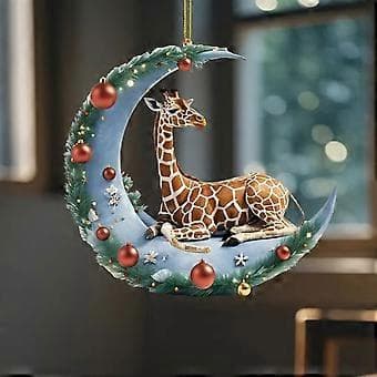 Giraff Julgranshänge Bilhänge Julbordsdekoration