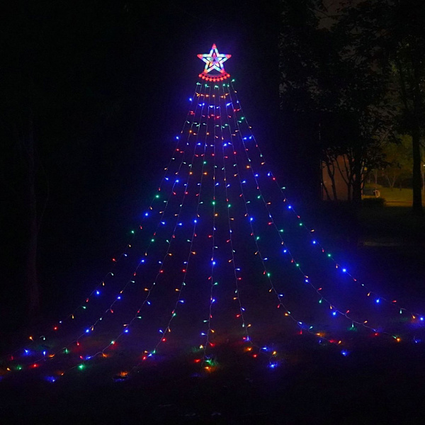 Christmas Decorations  Star String Lights Christmas Star Tree