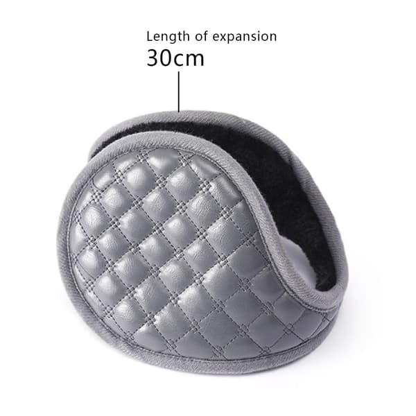 Ørevarmere Vinter Foldbare Varme Udendørs Ørekopper Unisex Justerbare grey