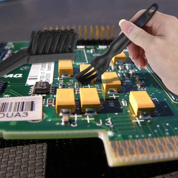 9 i 1 Nylon Anti-statisk Børst Anti-statisk Støvfjerningsbørste Elektron